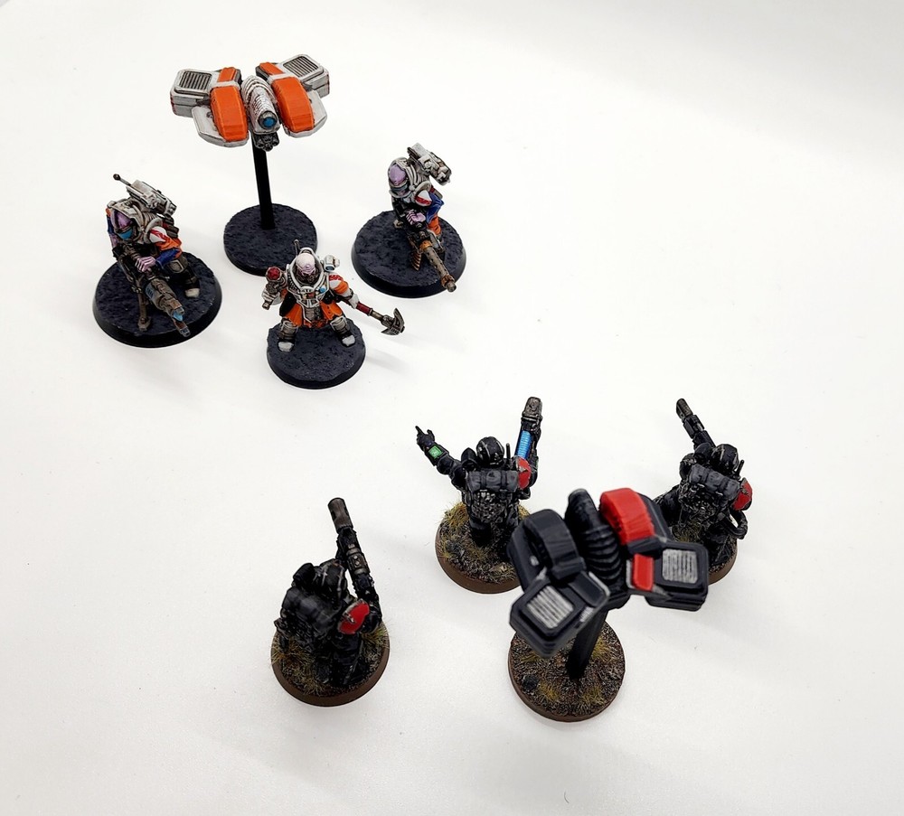 3d Printed Miniatures Gunhawk War Drones 40K Proxy Terrain for Tabletop Gaming
