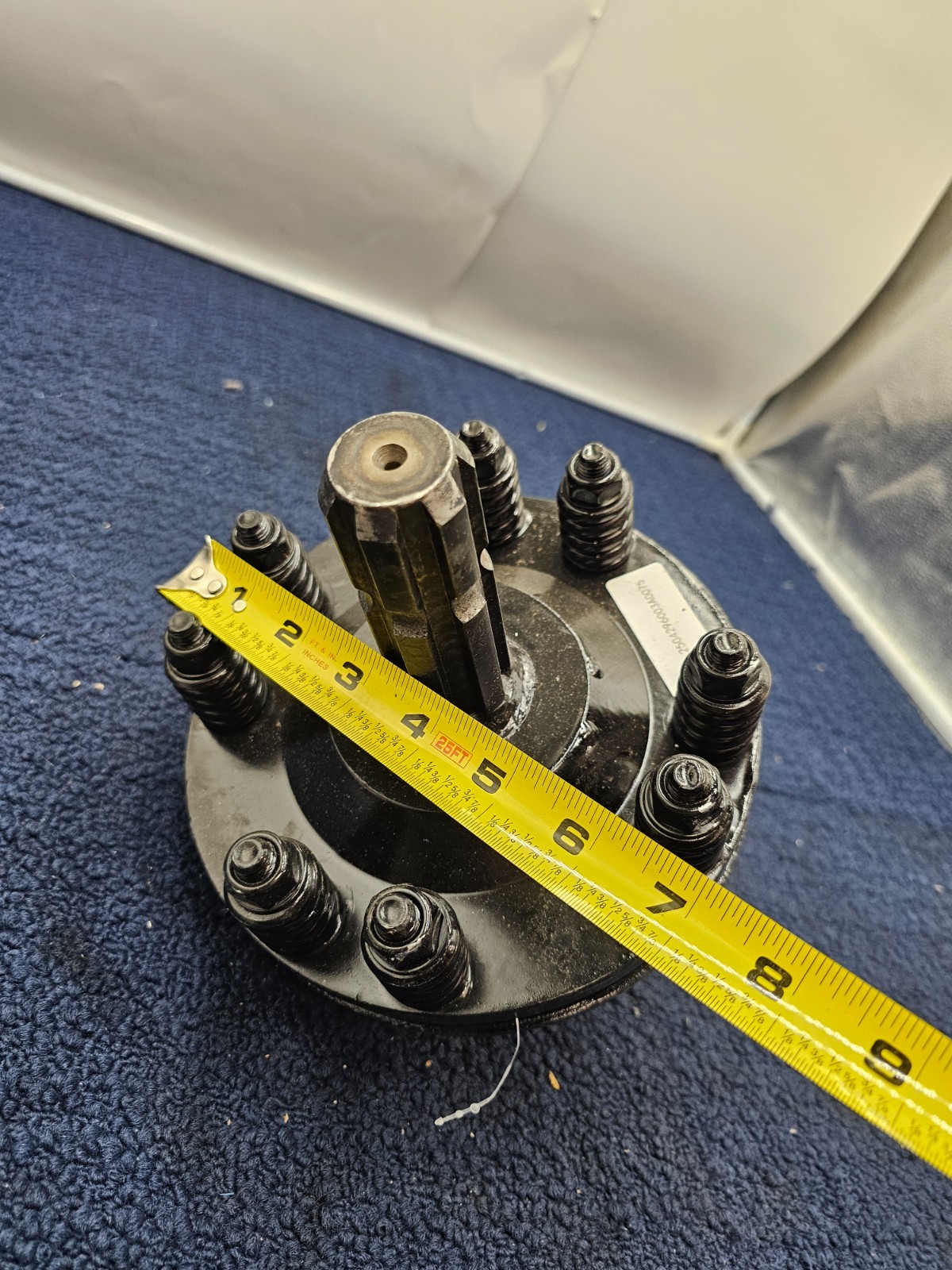 Slip Clutch PTO Slip Clutch, 6 Spline Ends Adjustable Rotary Cutter, Steel Black