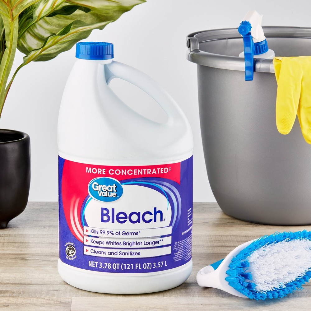 Concentrated Liquid Bleach, 121 fl oz
