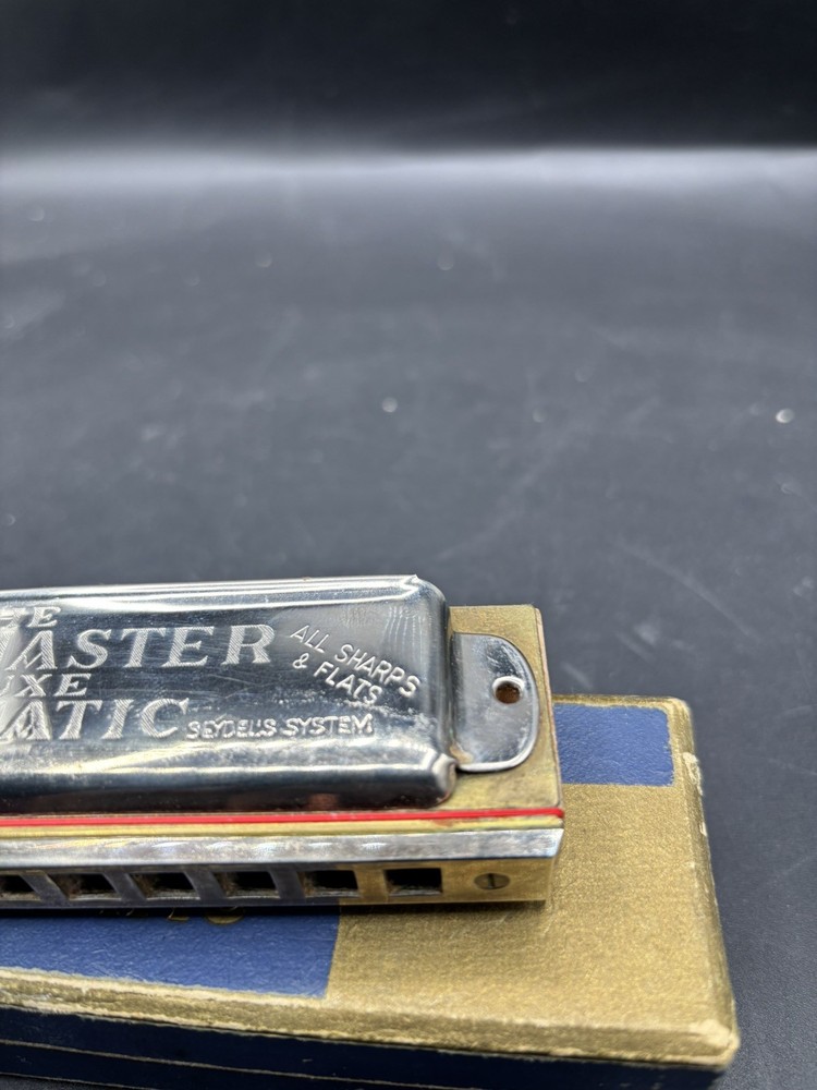 The Bandmaster Chromatic Harmonica Vintage Boxed