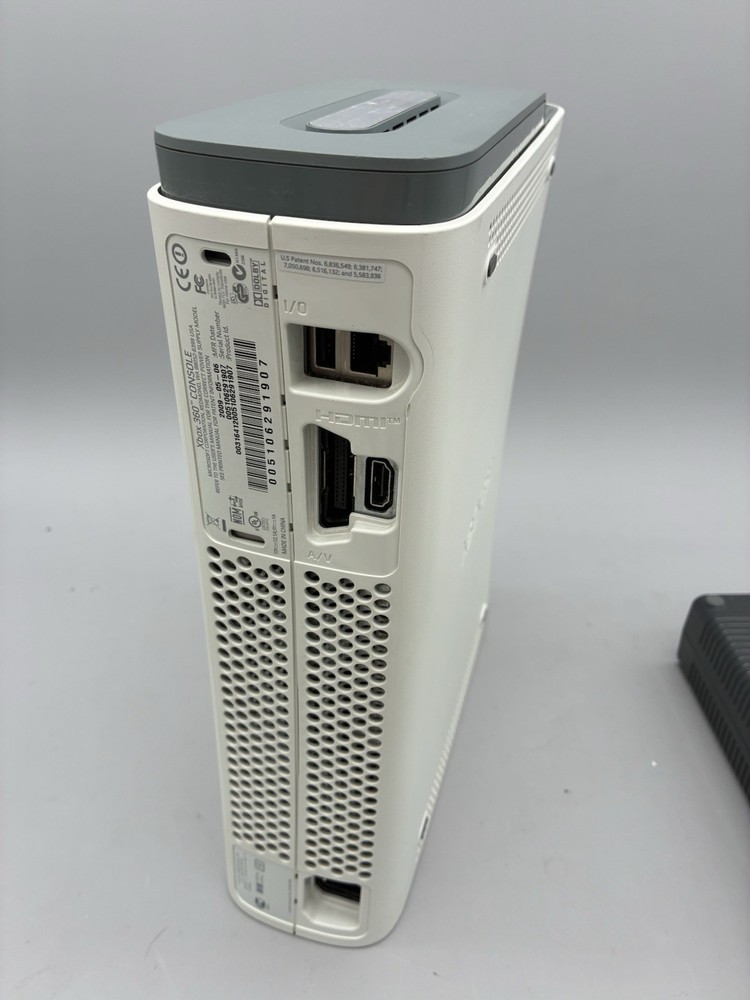 Xbox 360 Console Bundle Controller & Cables 4 Games – Tested Working