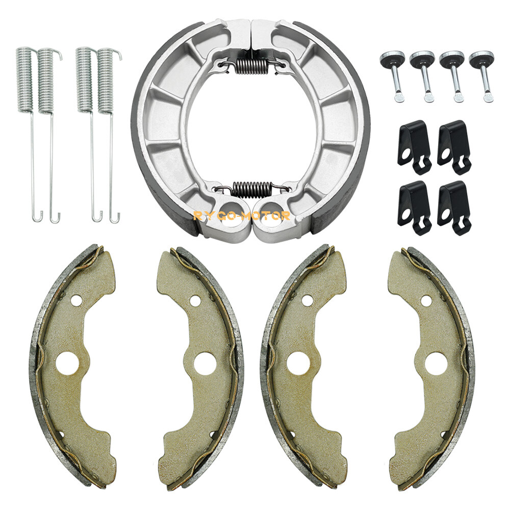 Front & Rear Brake Shoes Kit for Honda Rancher 350 TRX350FE/FM/TE/TM 2000-2006