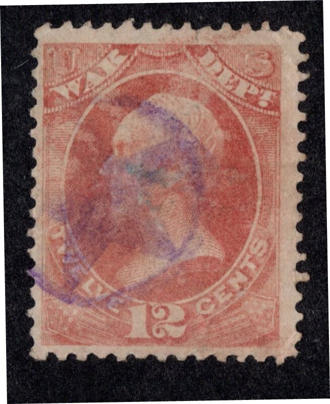U.S. - O89 - Star cancel - Used