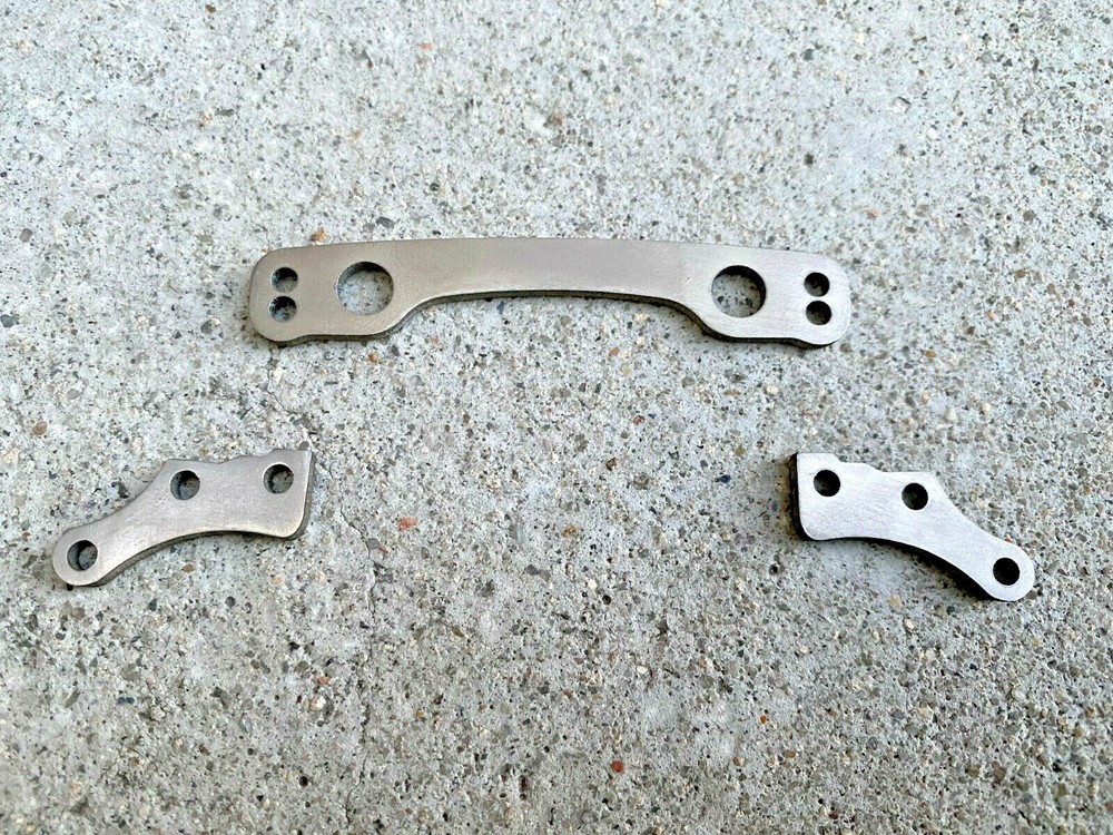 Titanium Steering Plate for 1/7 Arrma 6S Fireteam