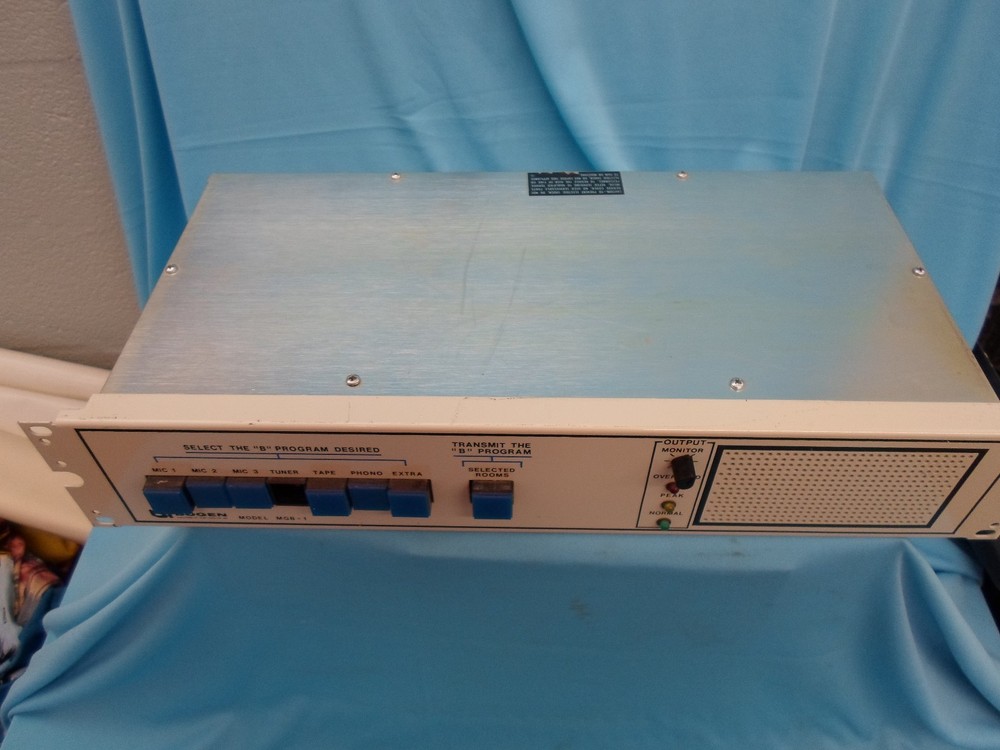 Bogen Model MGB-1 B Program Console Unit
