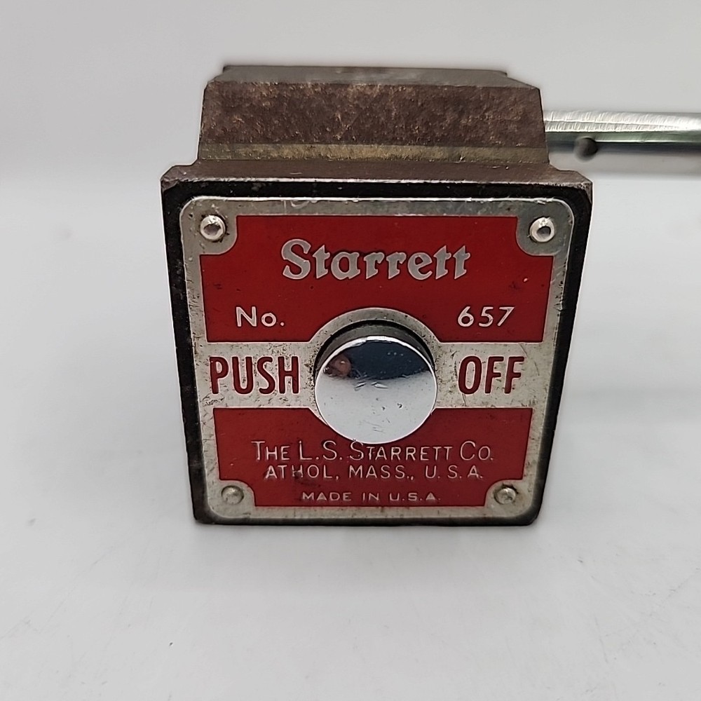 Starrett Magnetic Base Indicator Holder No. 657 Series