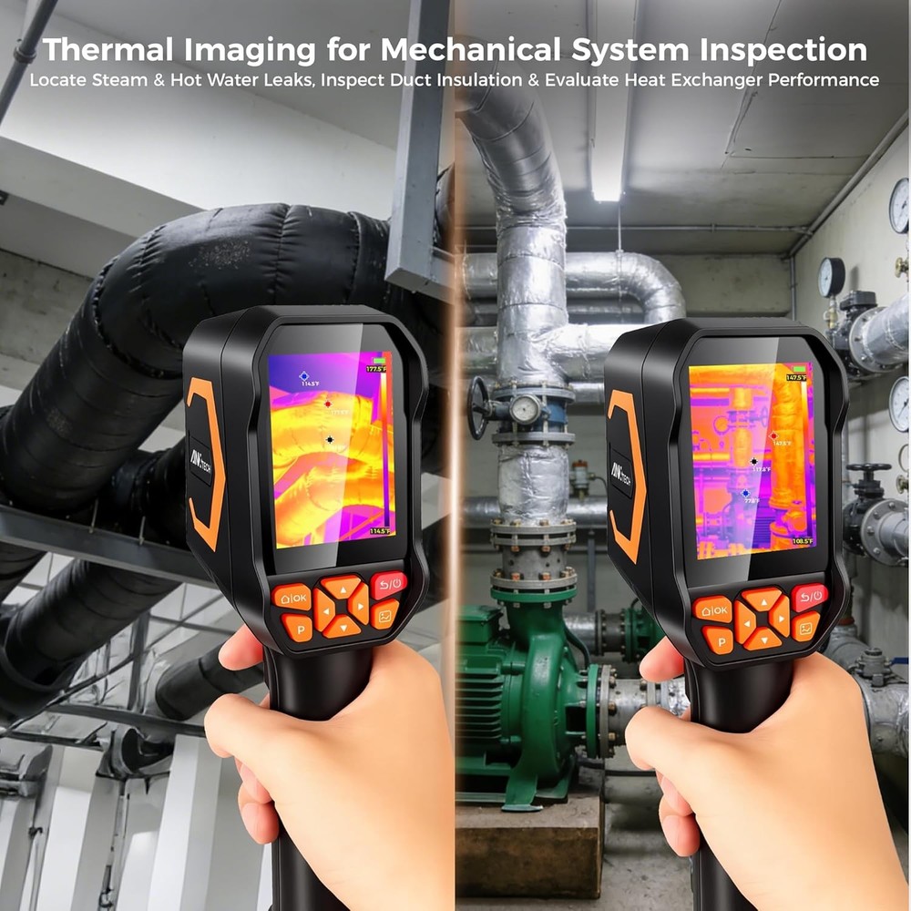 ANXTECH Handheld Thermal Camera TISR Resolution 512*384 Dual Camera