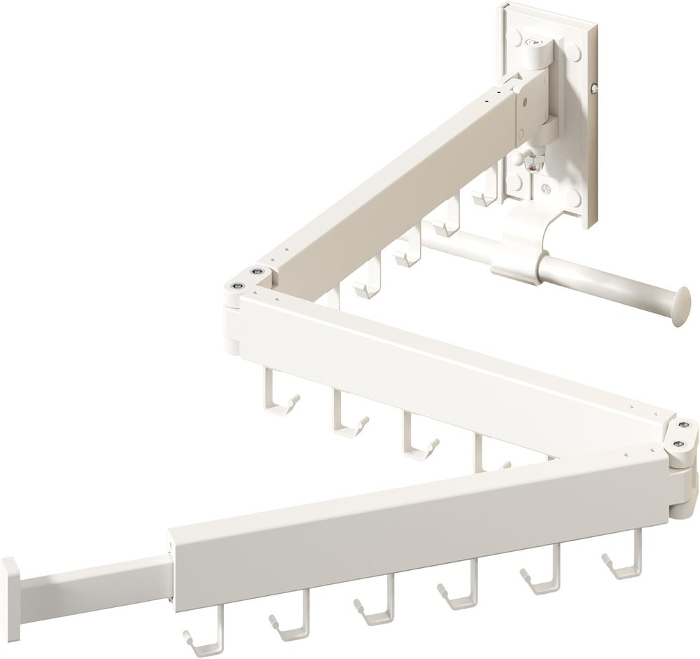 Wall Mounted Clothes Hanger,Clothes Drying Rack,Laundry Drying Rack,Clothes R...