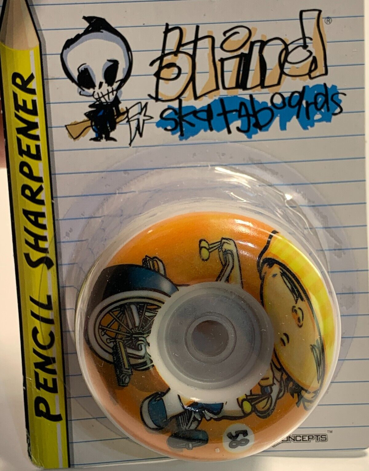 Very Rare Y2K Blind Skateboards X Concepts Pencil Sharpener #1090 In Box B8