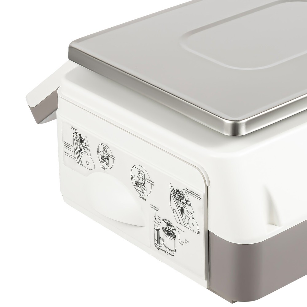 66lbs Commercial Digital Food Price Computing Scale with Dual Label Printer