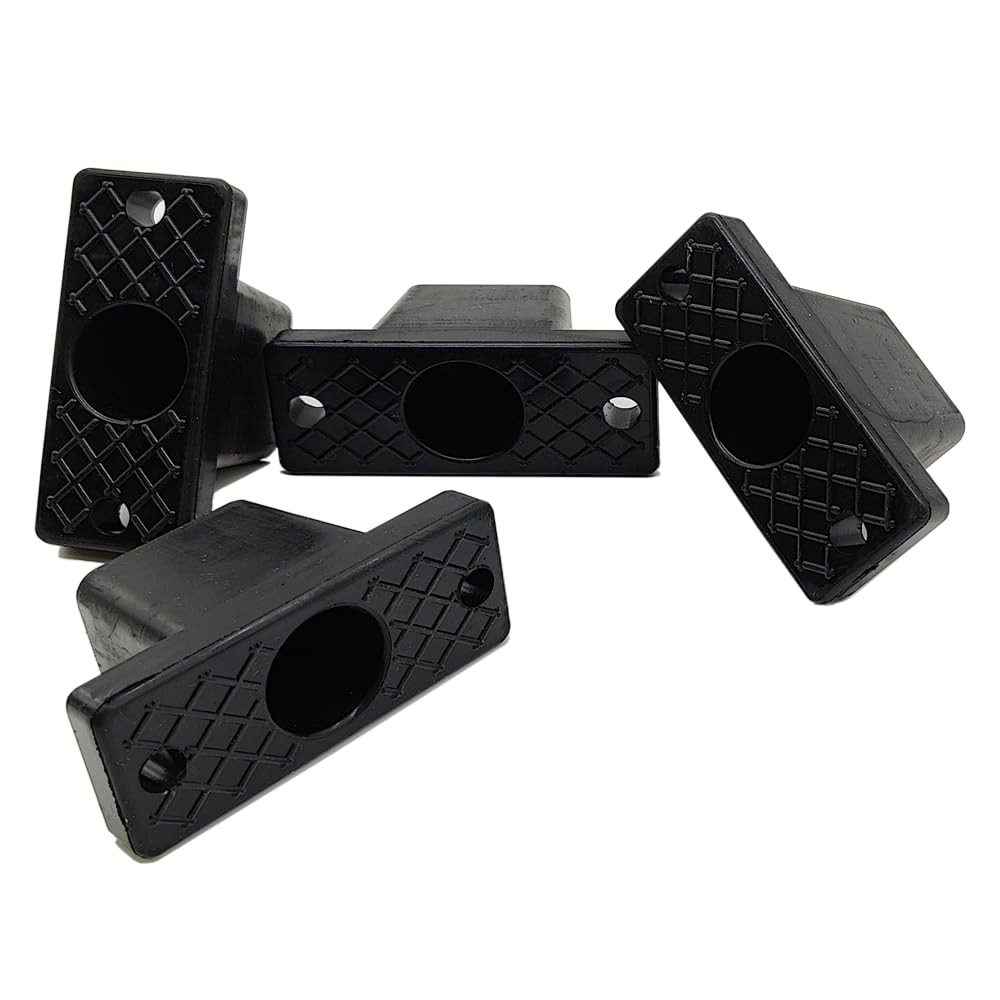 4 Pack -Conditioning Shock Absorption Bracket Mini Split Pads with Base Fixin...