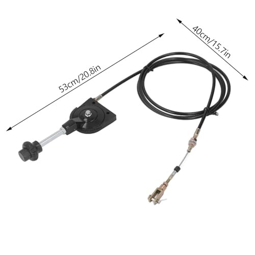 Excavator Throttle Control Cable, 2.5M/8.2FT Locking Throttle Cable