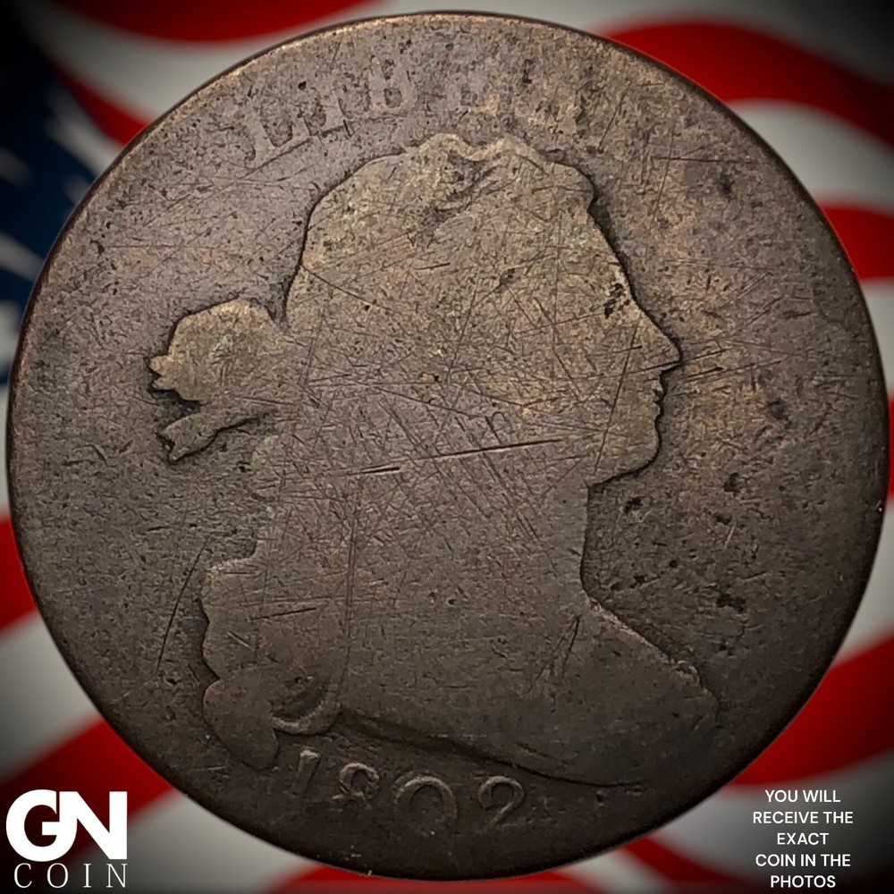 1802 Draped Bust Large Cent Y6653