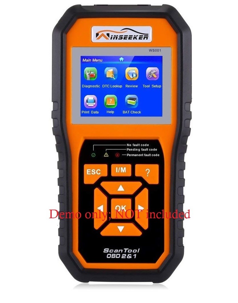 New OBD2 OBDII Main Test Data Cable for WINSEEKER WS001 Scanner Code Reader Tool