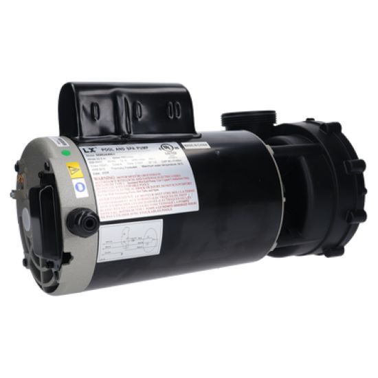 56WUA400-I(NF) LX Spa Pump 2.5 HP 1 Speed 230V 12A 2" In/Out 56 Frame Baseless
