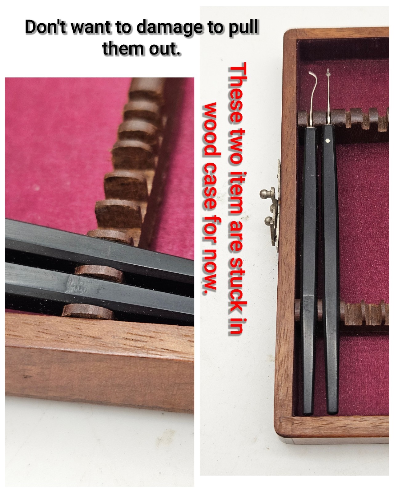 Antique Medical Eye Surgical Instruments J. Durbin Surgical Optometry Wood Rare