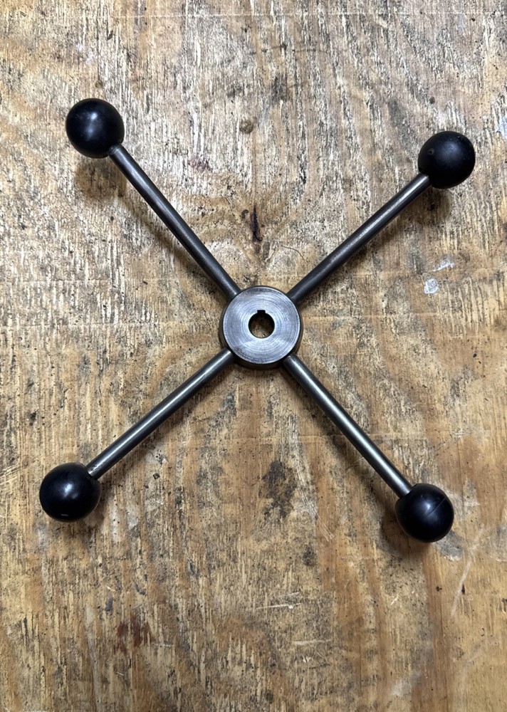 Walker Turner 900 / 1200 Series Drill Press Down Handle / Knobs / Rods 5/8 Bore