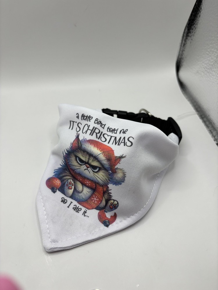 cat bandana collar