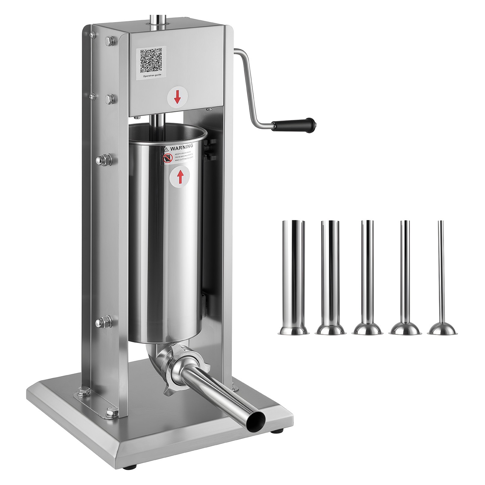Uimoso Manual Sausage Stuffer 11 LBS / 5L Sausage Maker Meat Filler Machine