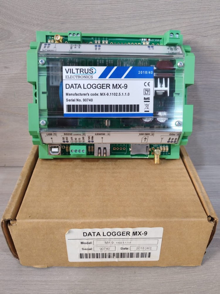 VILTRUS ELECTRONICS DATA LOGGER MX-9 / 1102.5.1.1.0