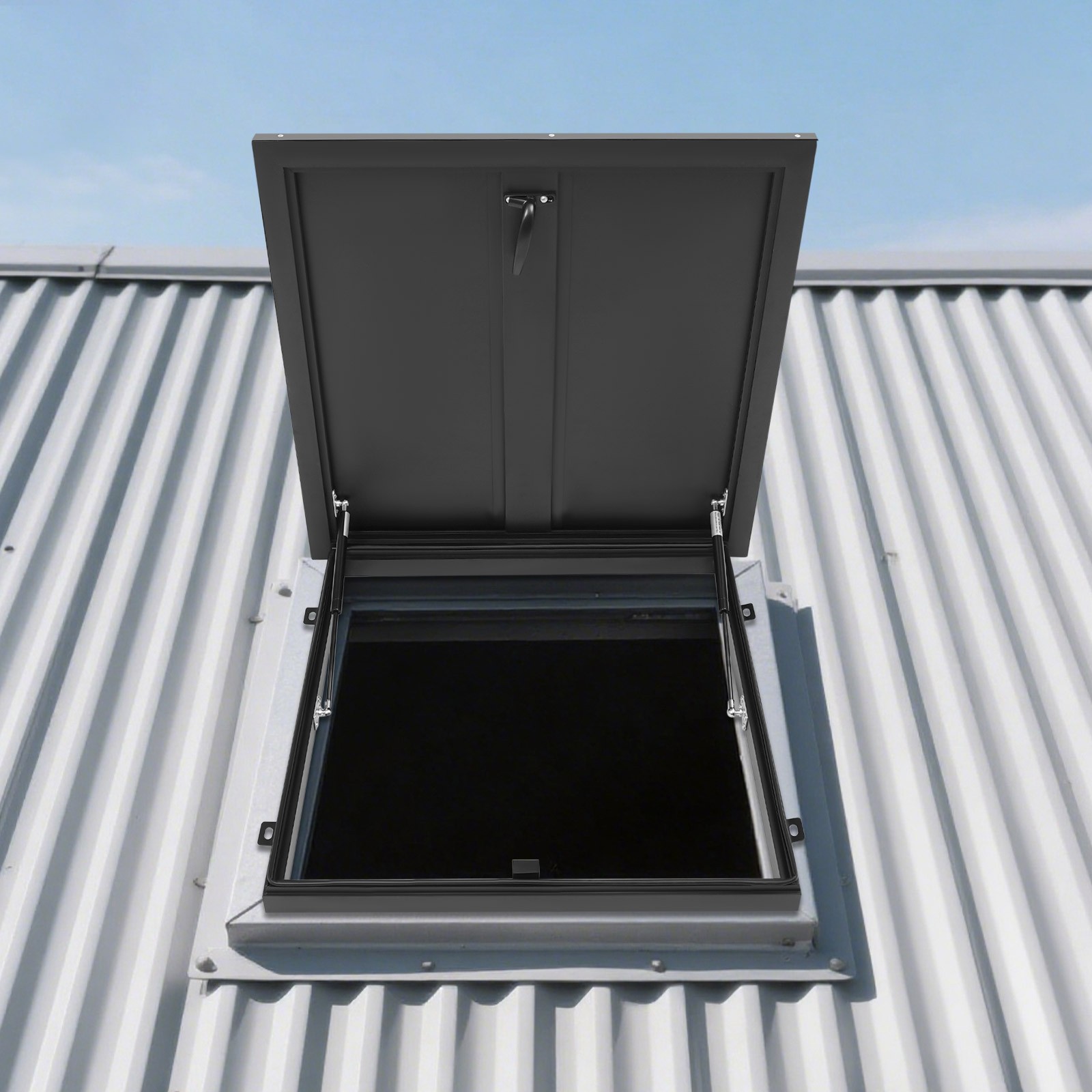 Roof Access Hatch Roof Security Door Access Door 110lbs Load-bearing Capacity