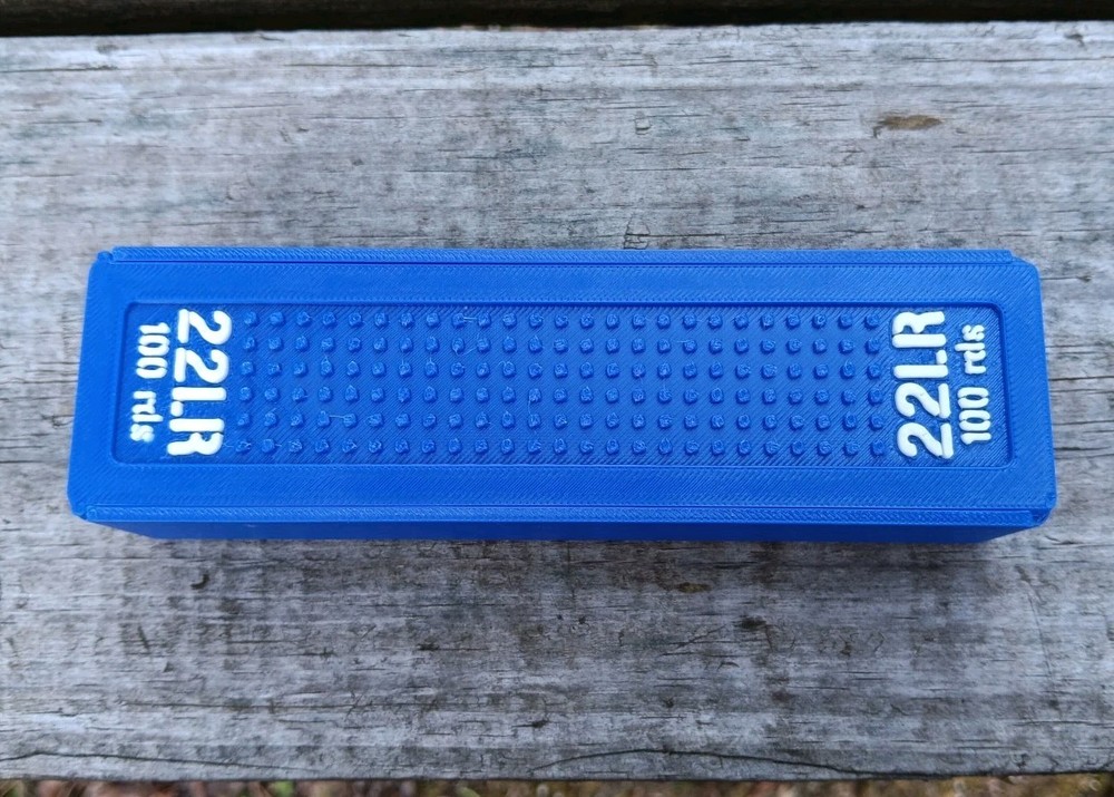 22LR Ammo Box 100rd Capacity (3 Pack)