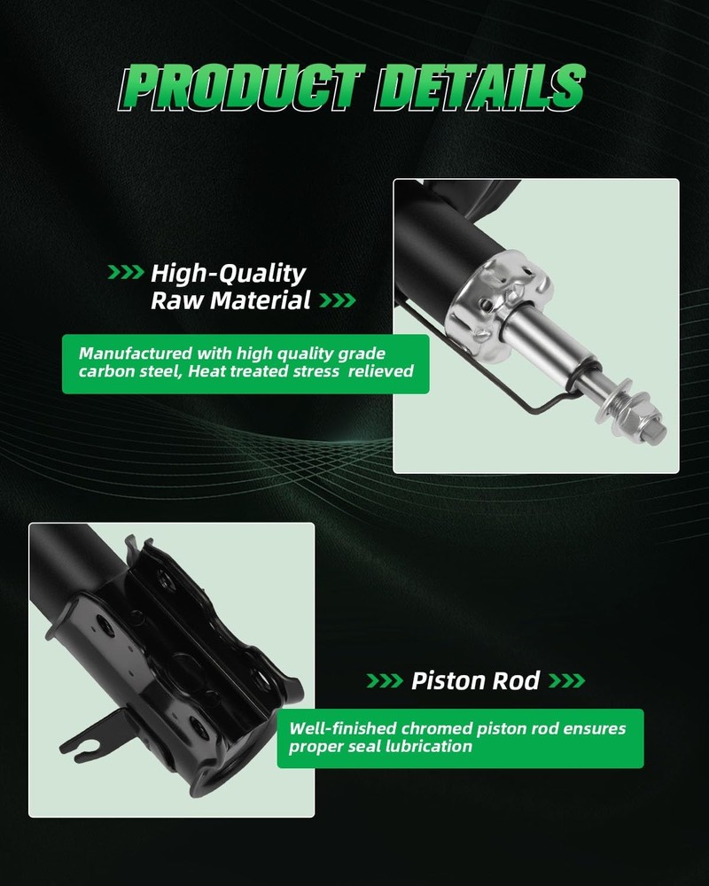 Full Set Shocks Struts for Sentra 2002-2006