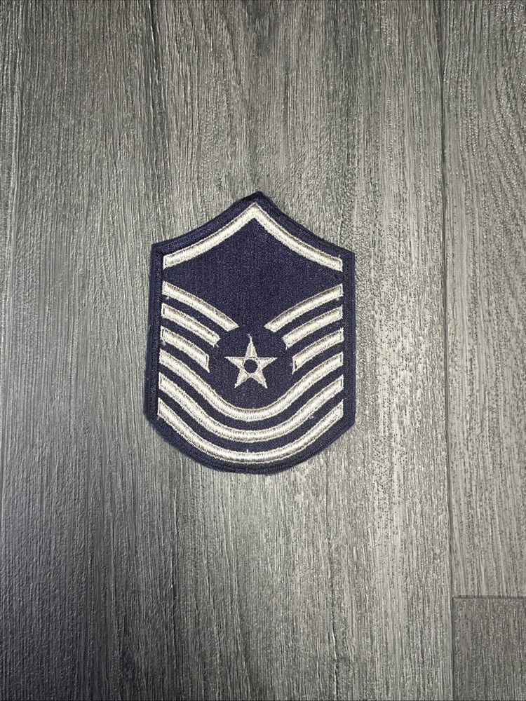 USAF Chief Master Sergeant Rank Patch Badge US Military