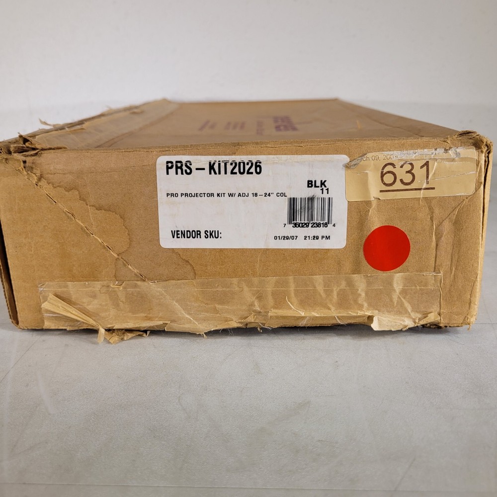 Peerless Industries PRS-KIT2026 Adjustable Projector Ceiling Mount 18-24" Column