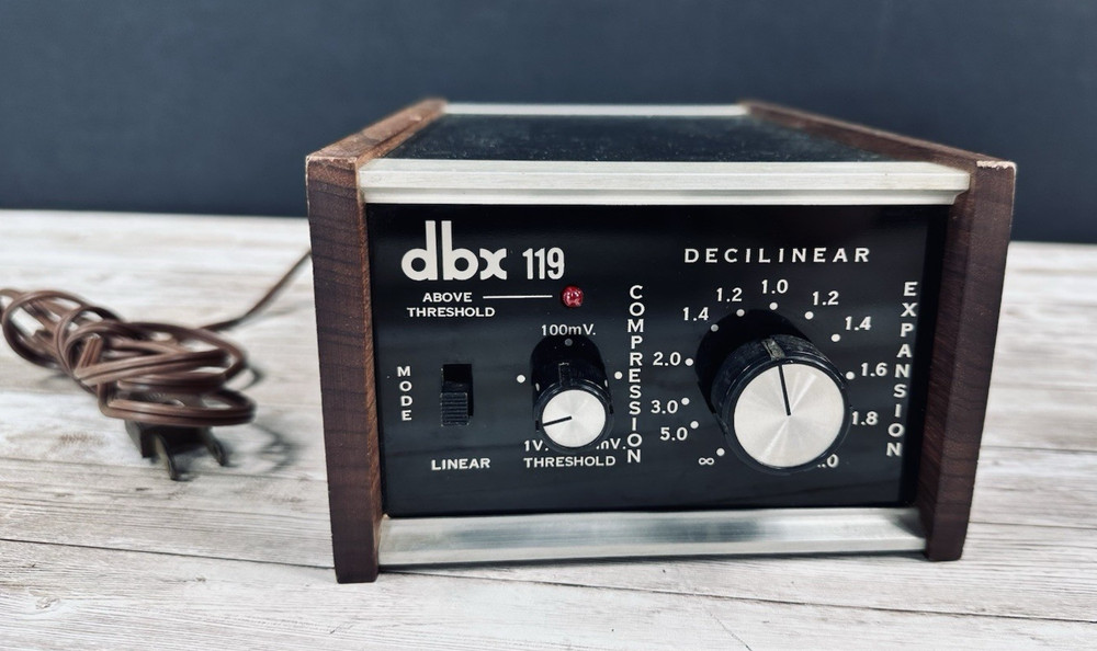 Vintage DBX 119 Decilinear Compression Expander | Classic Analog VCA | Untested