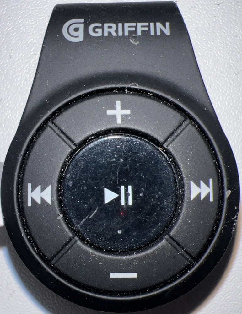 Griffin iTrip Clip Bluetooth Audio Adapter Black Untested! 🍀