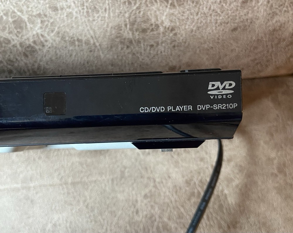 Sony CD/DVD Player Model # DVP-SR210P Tested/Working No Remote