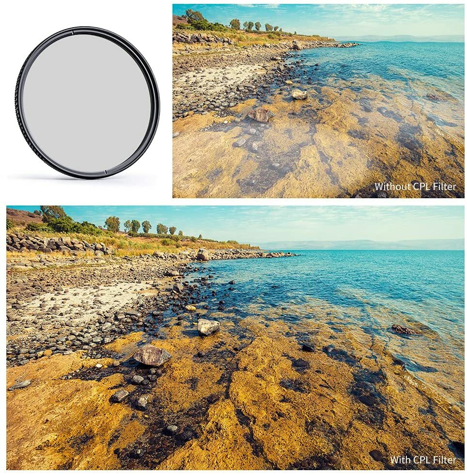 K&F Concept 95MM CPL Filter Circular Polarizing Filter Polarized MRC Slim Filter