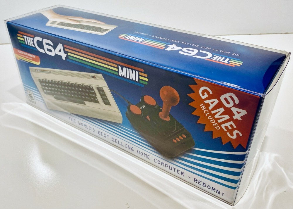 1 Box Protector for C64 MINI Console Clear Display Case Commodore 64 Classic