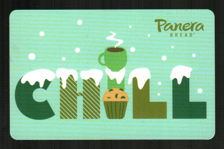 PANERA BREAD Chill, Falling Snow ( 2021 ) Gift Card ( $0 )