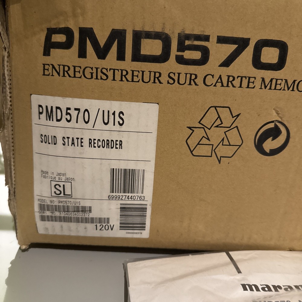 Marantz PMD-570 / U1S Recorder New