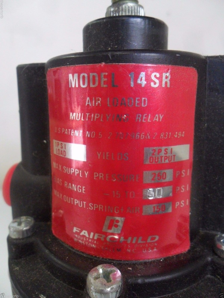 New Fairchild Model 14SR Air Loading Multiplying Relay NIB