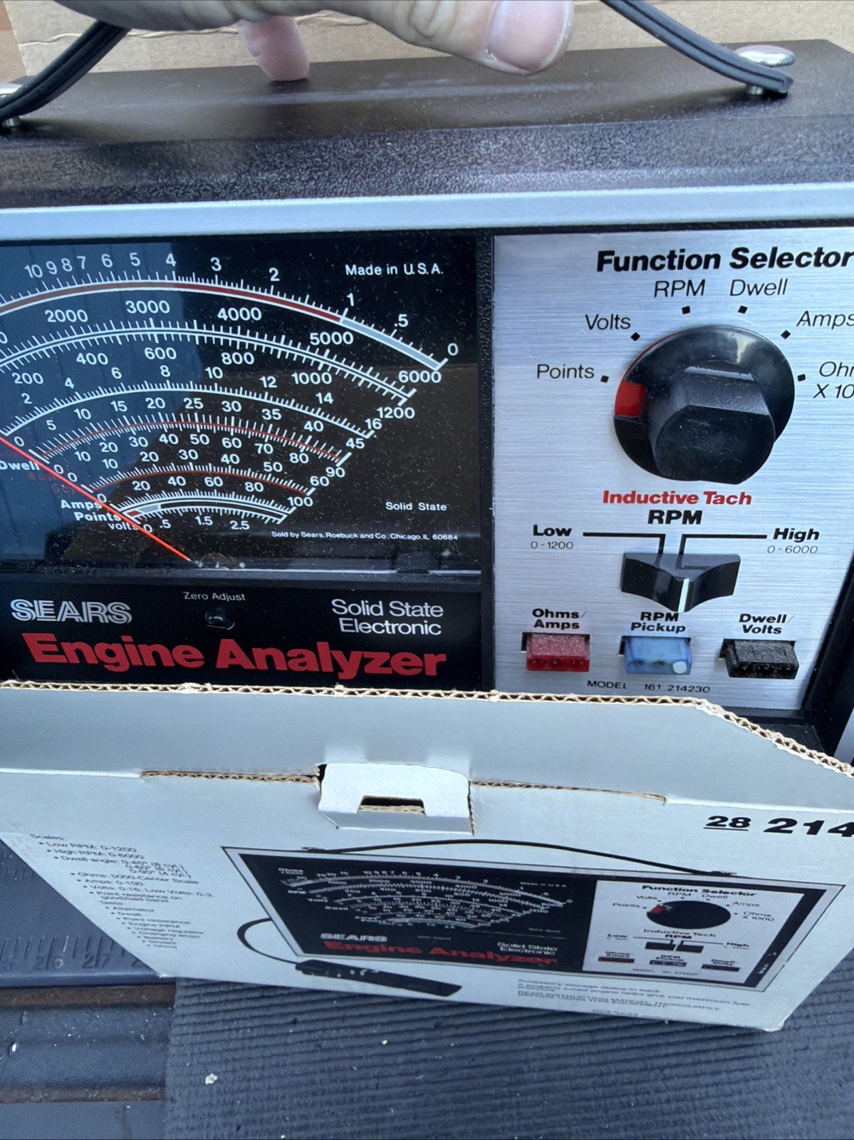 Holy Grail Sears Craftsman USA Automotive Analyzing Kit 21585 Analyzer Timing Lt