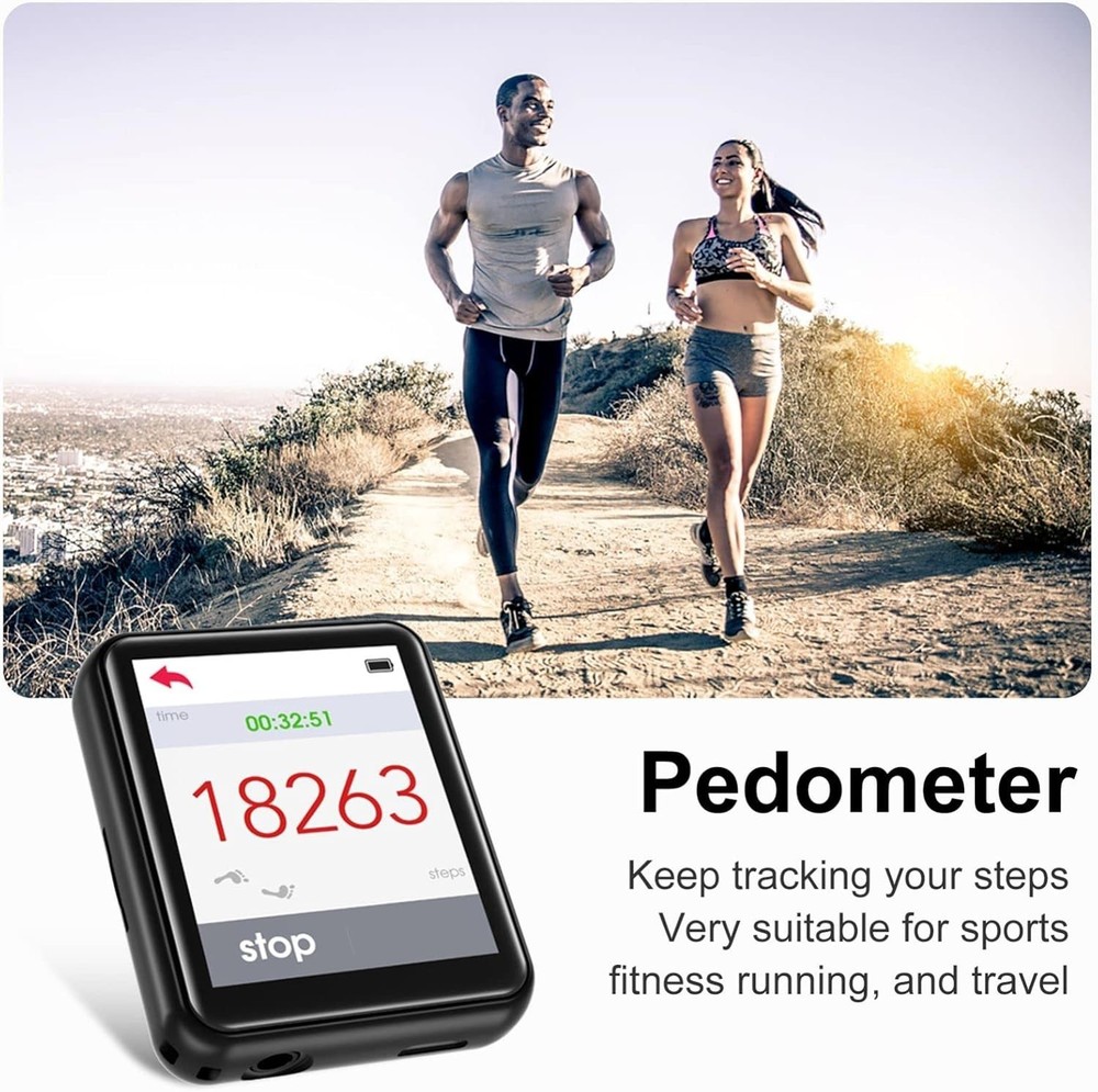 Mini Compact MP3 Player Bluetooth 5.3 Speaker