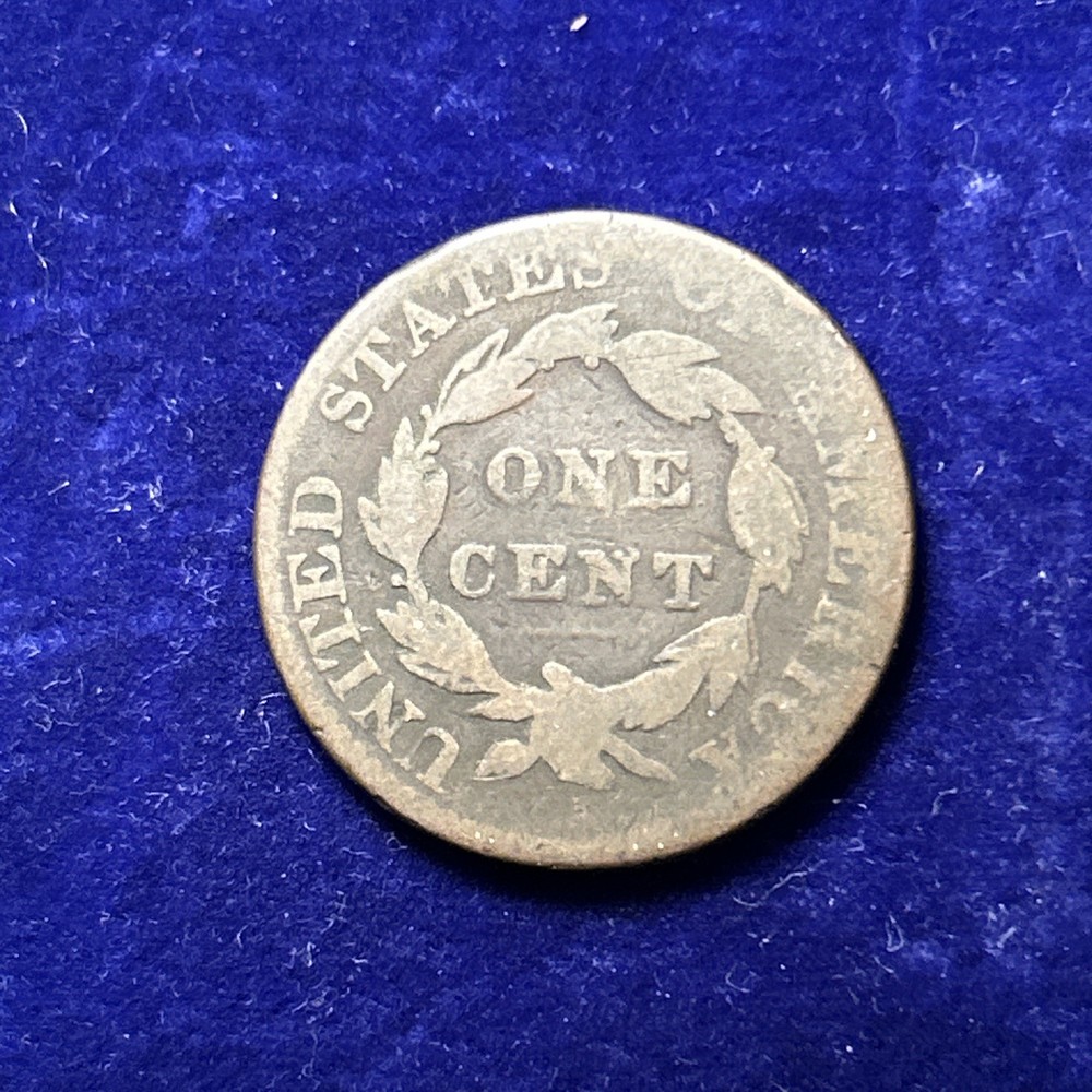 1822 Coronet Large Cent