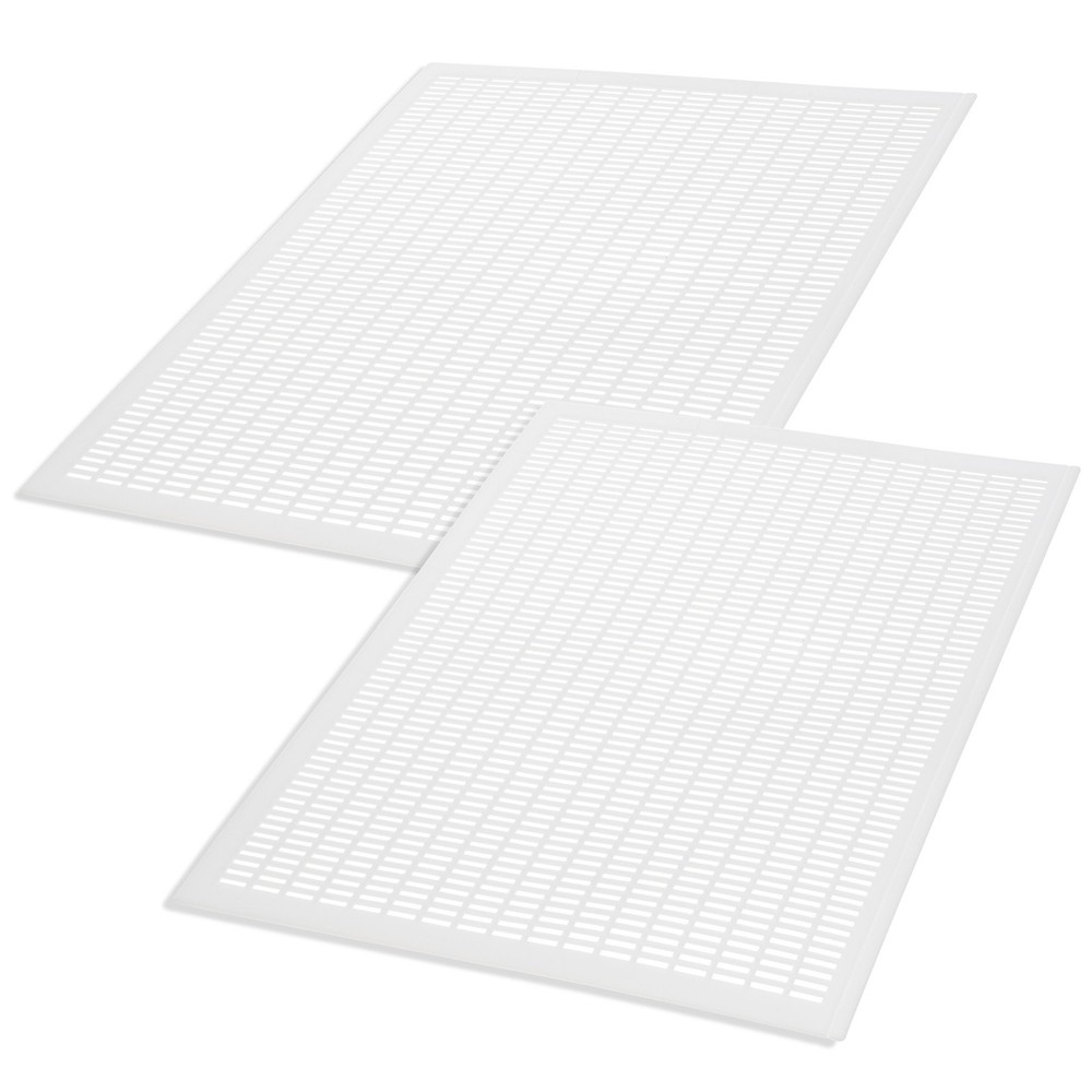 2PK 10 Frame Plastic Queen Bee Excluder, Separation Grid for Beekeeping