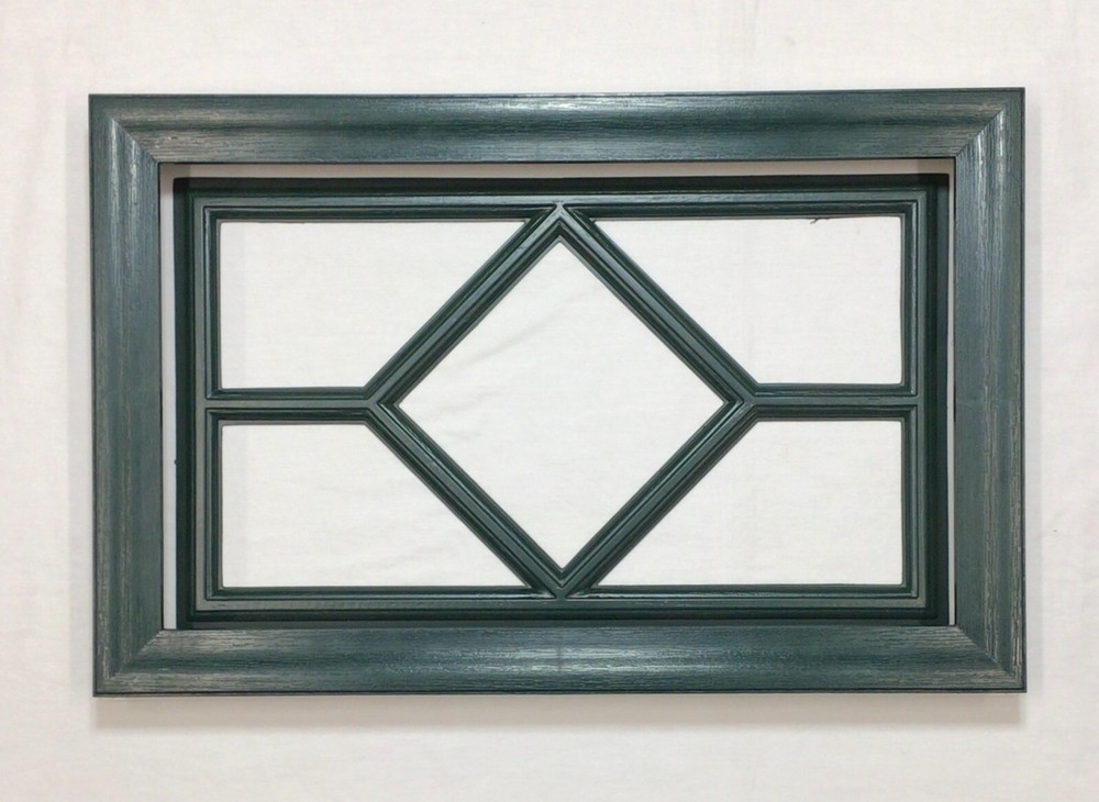 Hunter Green Amarr Garage Door Window Kit Short Panel Frame Insert Glass Options