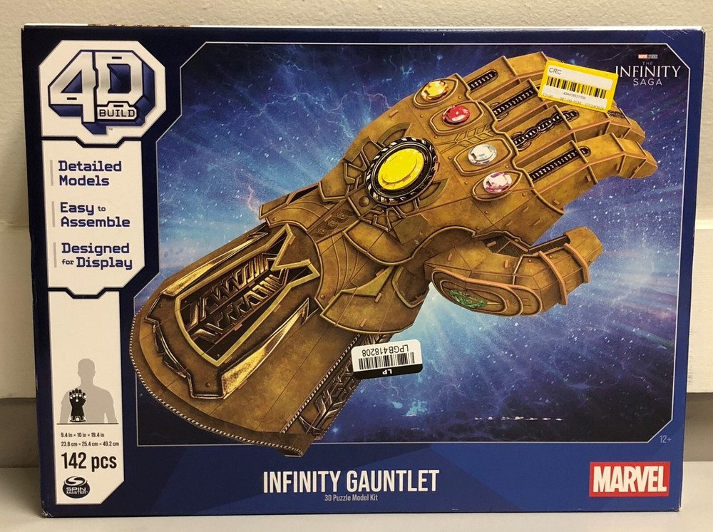 4D BUILD - Marvel Infinity Gauntlet Model Kit Puzzle 142pc