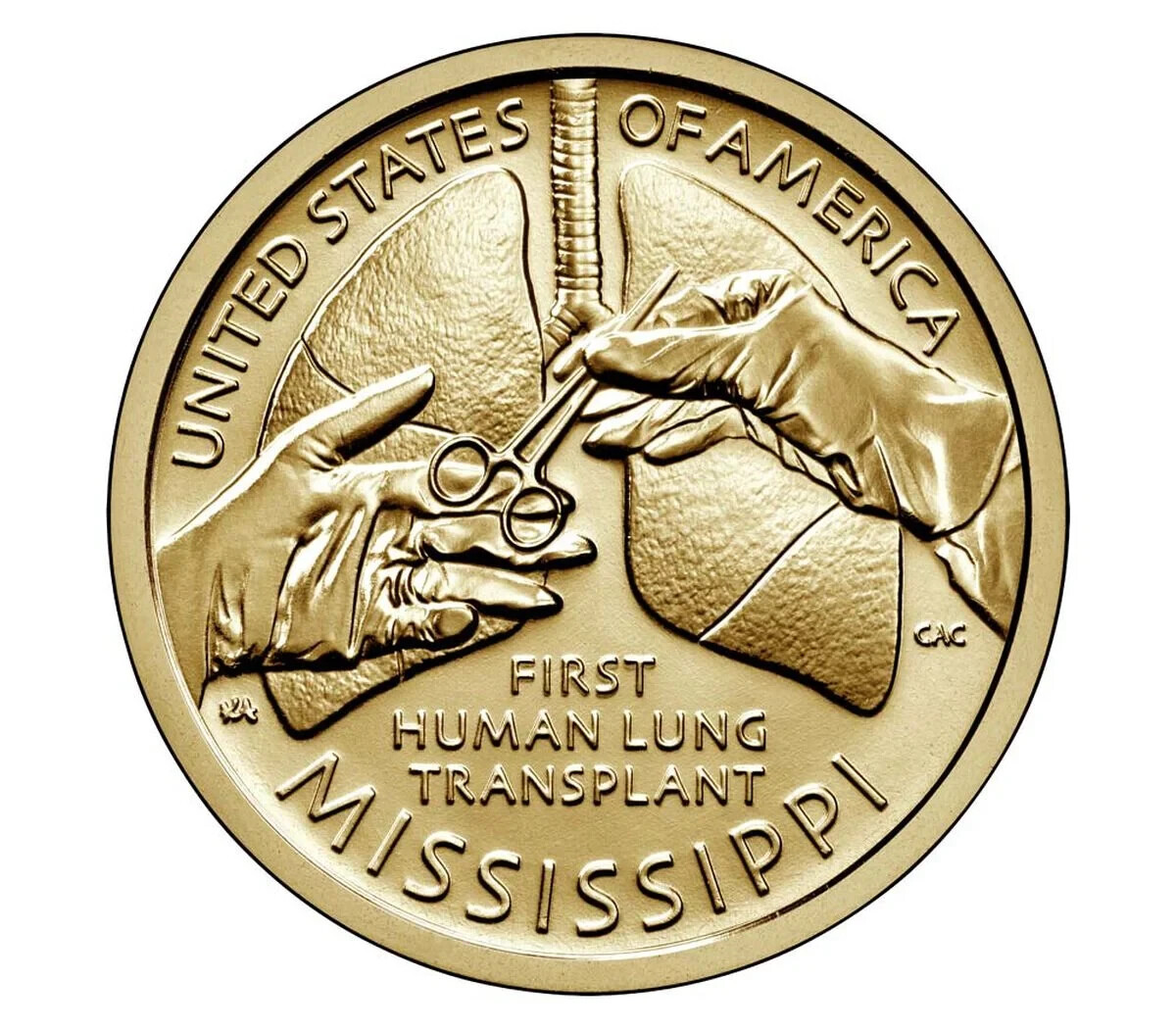 2023 P&D Mississippi American Innovation Dollar Uncirculated US Mint
