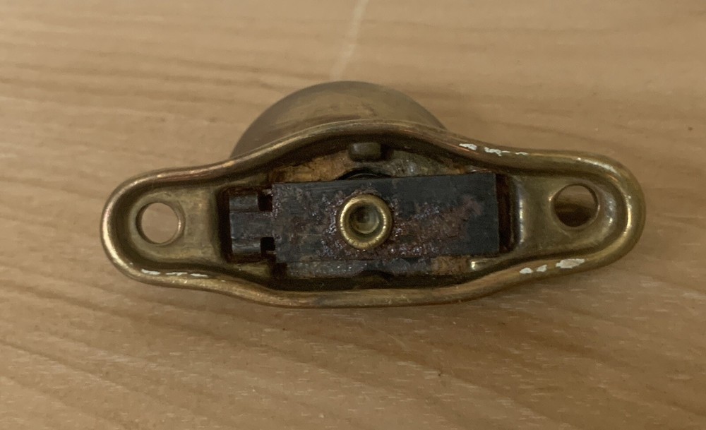 Antique / Vintage Window Sash Lock Latch Cast Brass Hardware