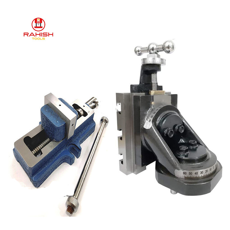 Lathe Vertical Milling Slide Swivel Base 4" X 5" With 2"Self Centering Vice