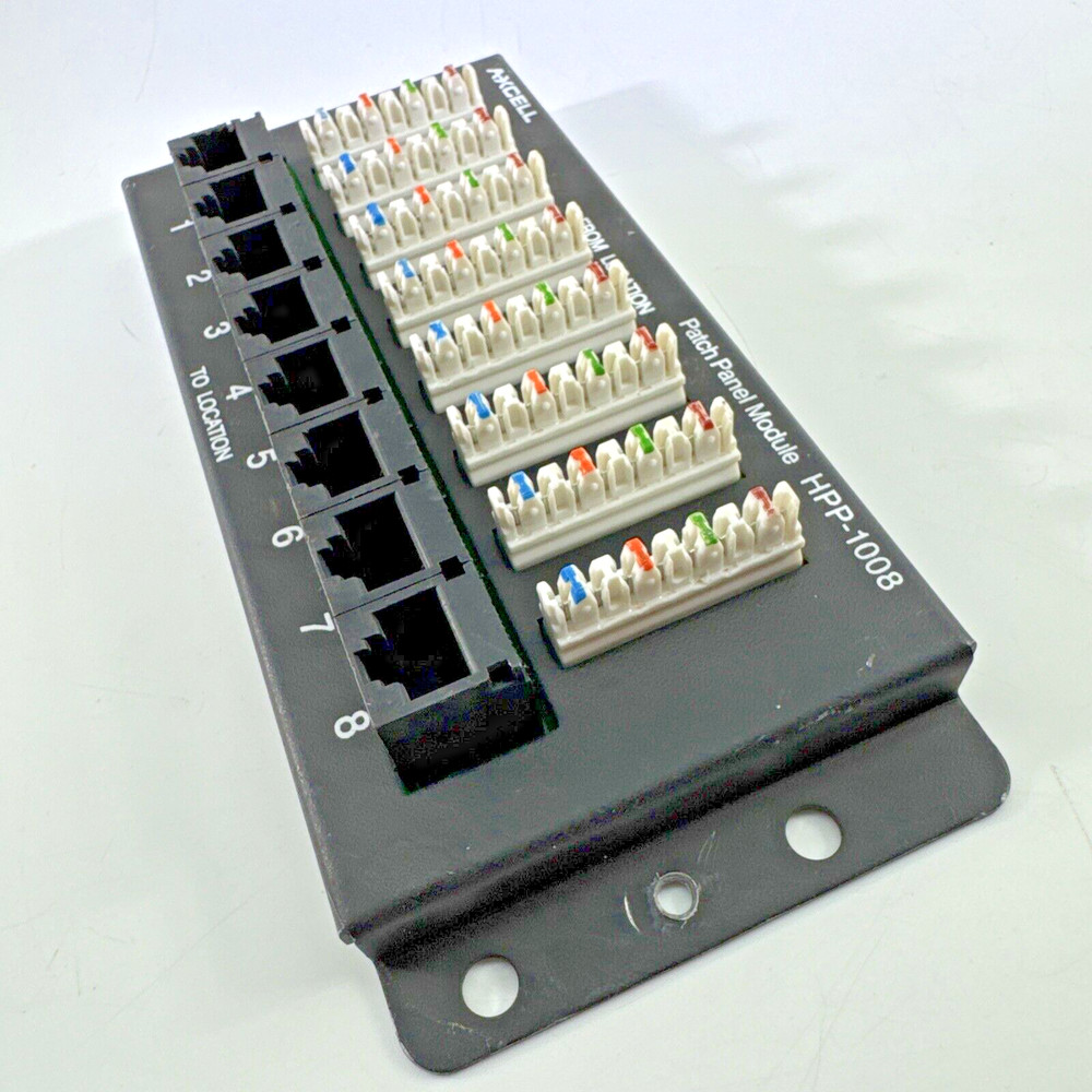 Axcell HPP-1008 8 Port Patch Panel Module