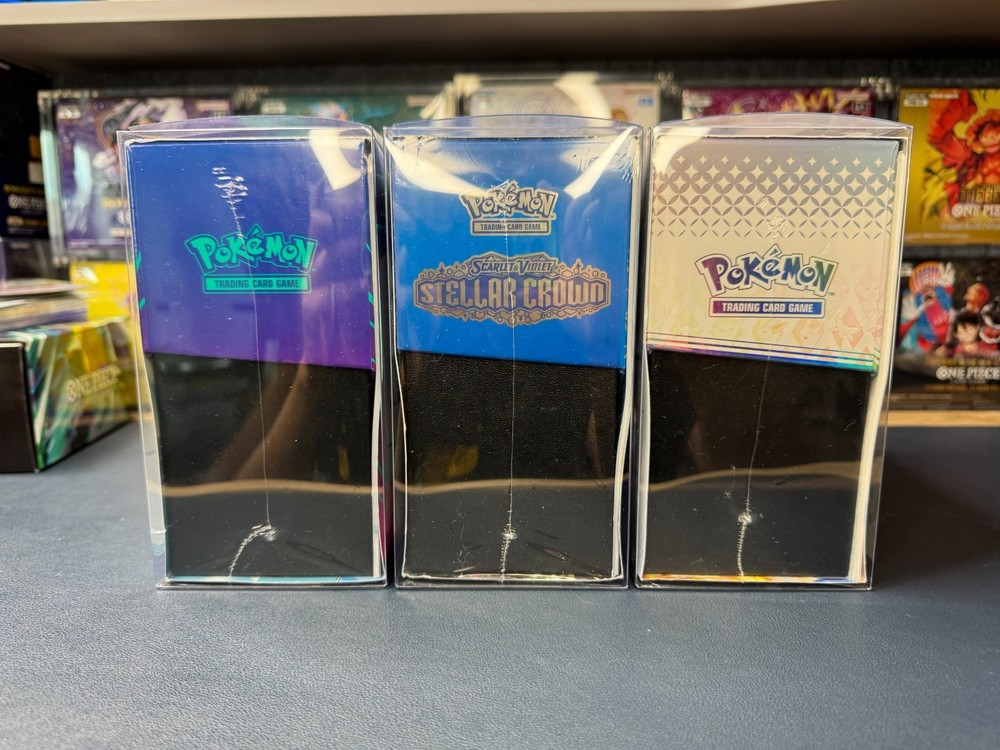 Premium Durable Clear Plastic Display Protector Case for Pokémon （ETB）