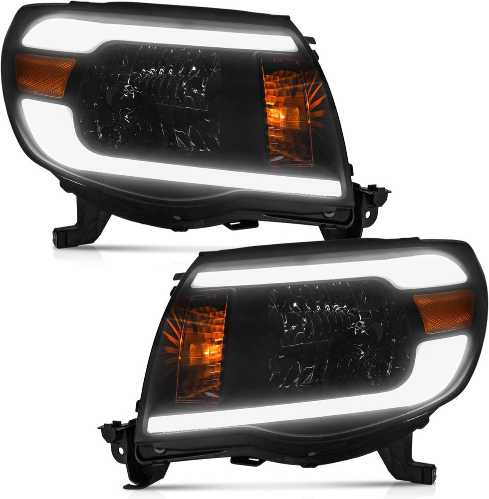 for DRL 2005-2011 Tacoma Headlights Assembly Compatible with 2005 2006 2007 2008