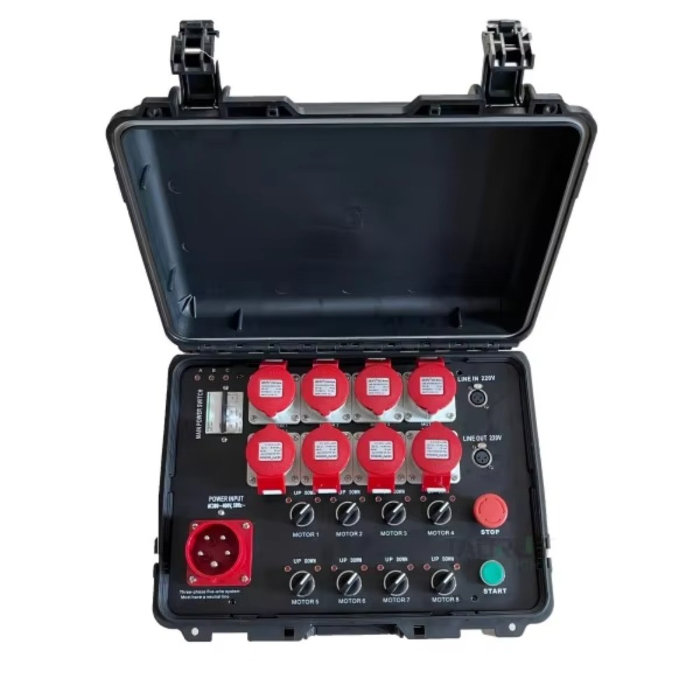 High Quality 8Channels Stage Truss Lifting System Electric Hoist Controller